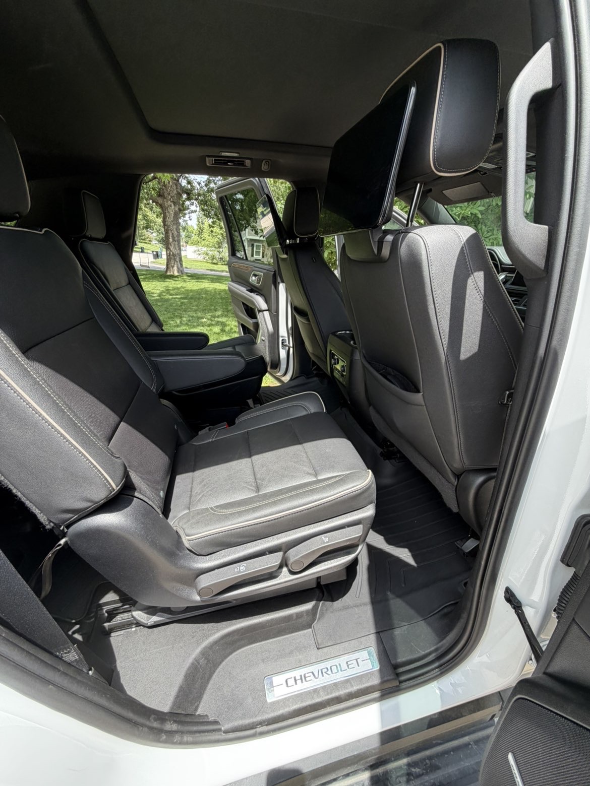 Chevy Tahoe cargo area detail — Signature Mobile Detailing